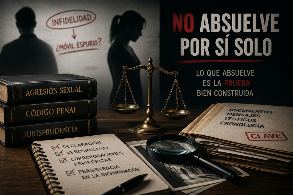 Me denuncia mi expareja por agresión sexual: qué hacer